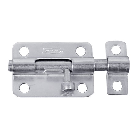 National Hardware National Hardware 3 in. L Zinc-Plated Steel Barrel Bolt 1 pk N151-555